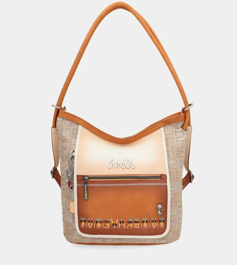 Magic Souls Convertible Crossbody Bag Into A Magic Souls Rucksack | Anekke Clearance