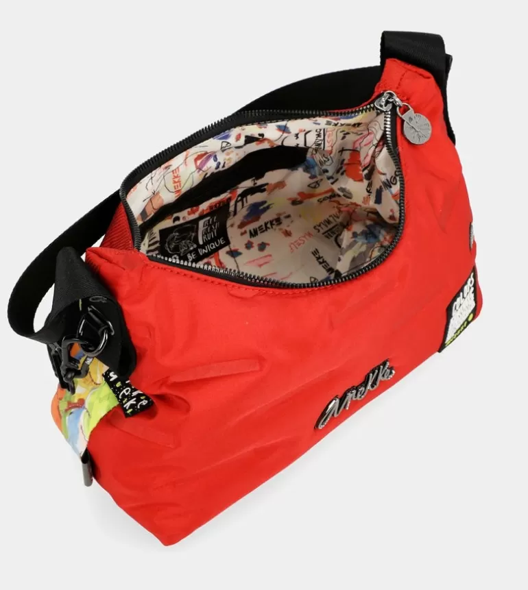 Nature Colors Red Hobo Bag | Anekke Cheap