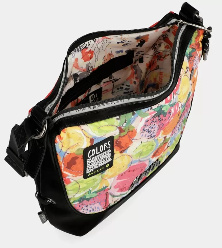 Nature Colors Red Large Shoulder Bag | Anekke Flash Sale