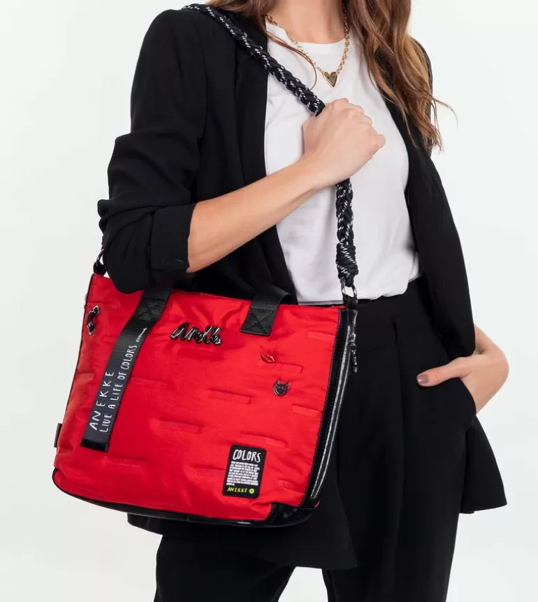Nature Colors Red Shopper Bag | Anekke Hot