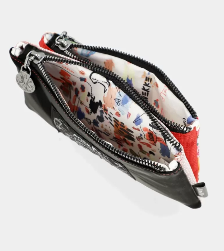Nature Colors Red Wallet Purse | Anekke Discount
