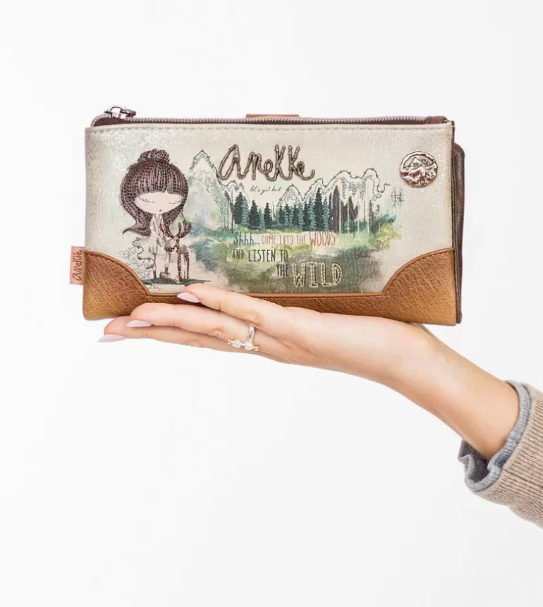 The Forest Wallet With Card Holder Flexible Material The Forest | Anekke Cheap